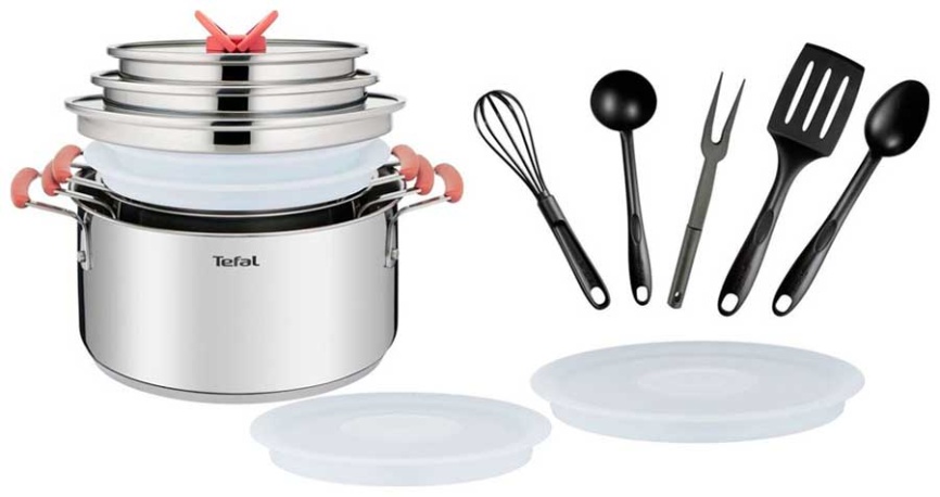Набор посуды Tefal OPTI'SPACE 13 пр., G720SD74 фото 3