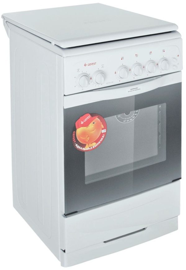 Газовая плита Gefest Брест 3200-05 50 см, 42 л, 4 конфорки, белый фото 12