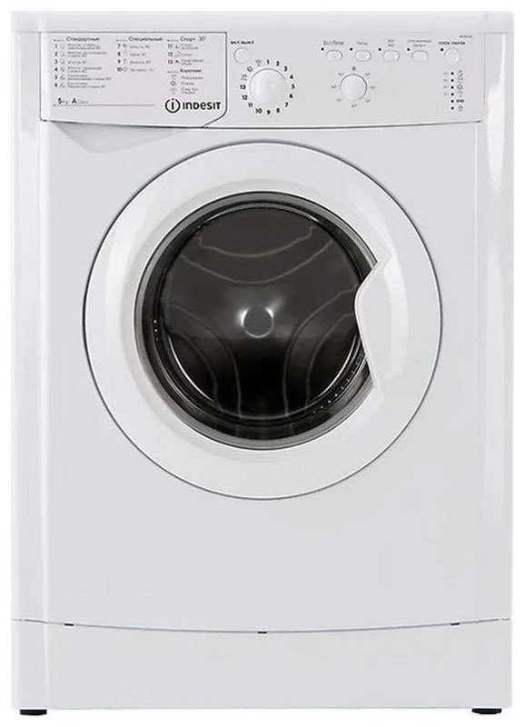 Стиральная машина Indesit IWSB 5085 автомат, загрузка 5 кг, белый фото 1