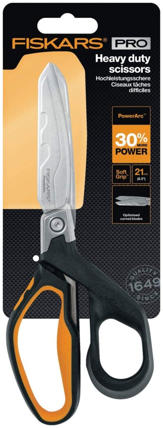 Ножницы Fiskars для тяжелых работ PowerArc 21см 1027204 фото 6