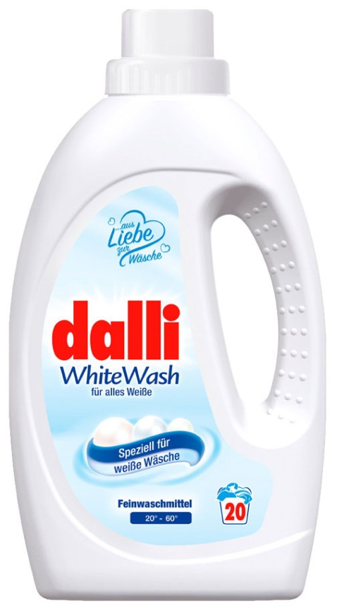 Гель-концентрат для деликатной стирки Dalli White Wash 1,1 л. 524334 фото 1