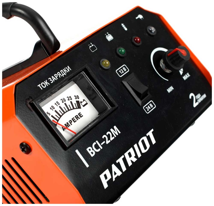 Зарядное устройство для автомобилей Patriot BCI-22M фото 3
