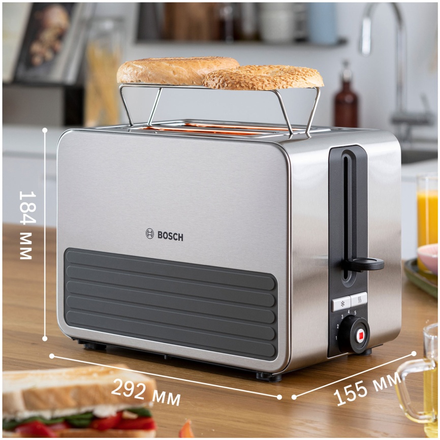 Тостер Bosch TAT7S25 фото 6