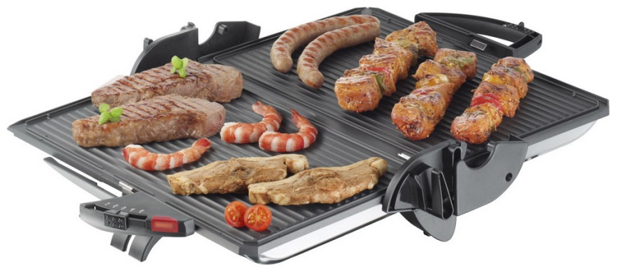 Электрогриль Steba PG4.4 GRILL AND WAFFLE, 2000 Вт, замок на ручке фото 5