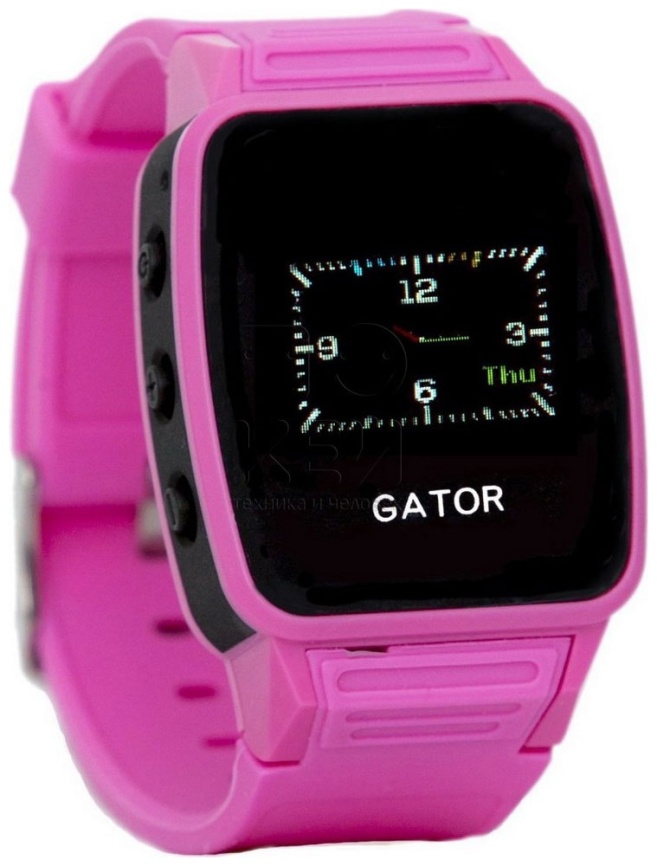 Детские часы-телефон Gator Caref Watch pink фото 1