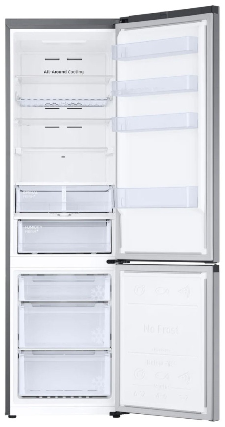 Двухкамерный холодильник Samsung RB 38 T676FSA/WT фото 5