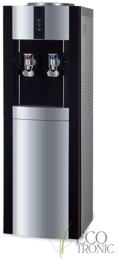 Кулер для воды Ecotronic Экочип V21-LE black-silver фото 1