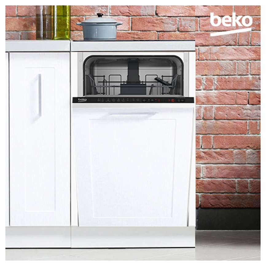 Полновстраиваемая посудомоечная машина Beko DIS26012, 10 комплектов фото 2