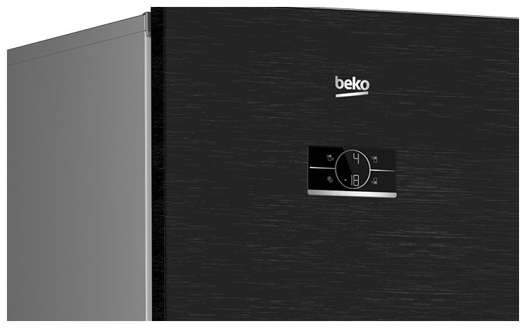 Двухкамерный холодильник Beko B5RCNK403ZWB, система No frost, черный фото 11
