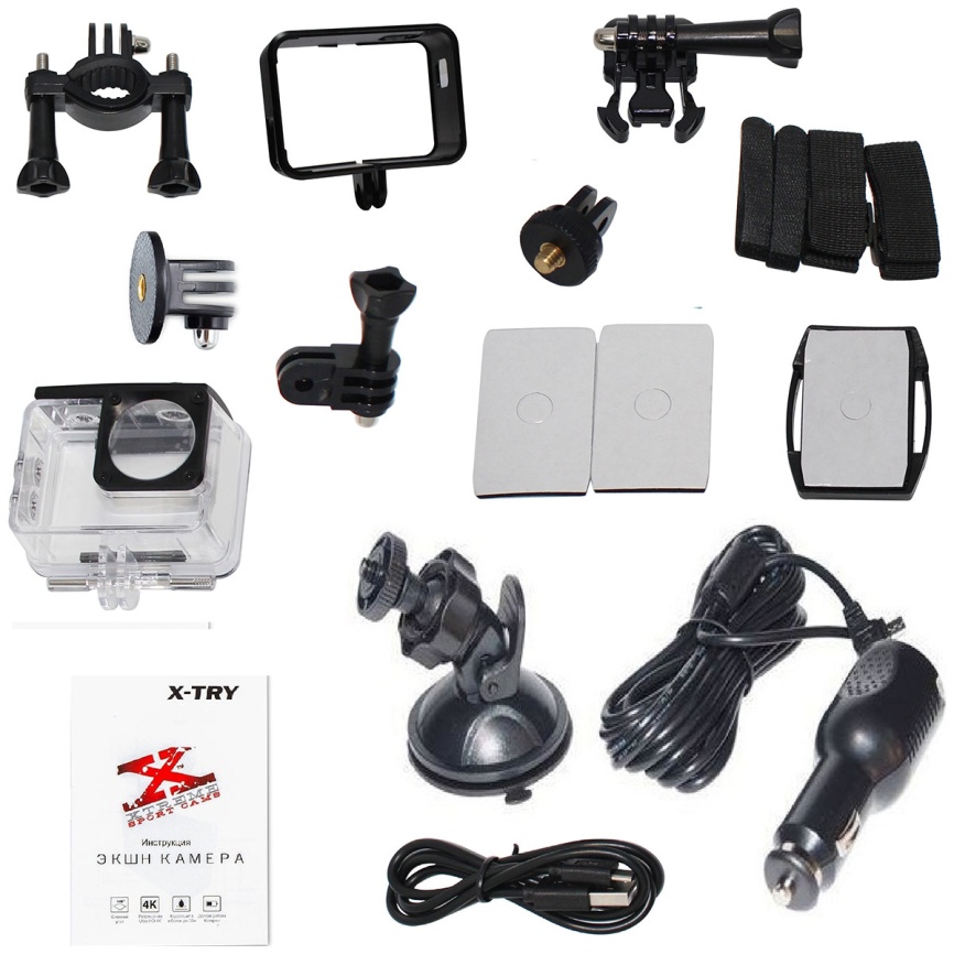 Экшн-камера X-TRY XTC261 RC REAL 4K WiFi AUTOKIT фото 3