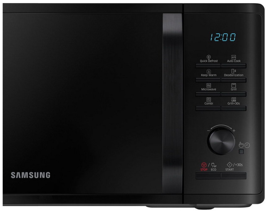 Микроволновая печь - СВЧ Samsung MG 23 K 3515 AK, 23 л, таймер, черный фото 4