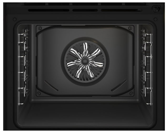 Электрический духовой шкаф Beko BBIE12300XP, дисплей, 71 л, серебристый фото 4