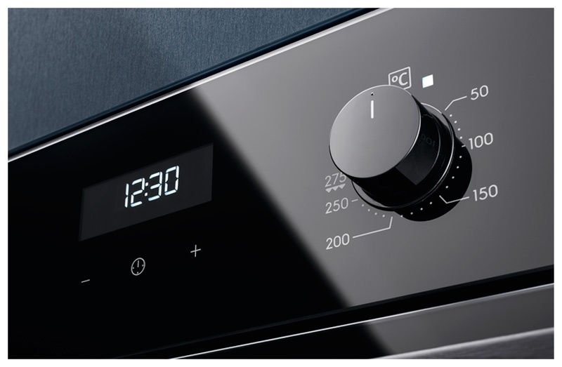 Электрический духовой шкаф Electrolux EOD5C50Z 59 см, 72 л, гриль и конвекция, черный фото 5