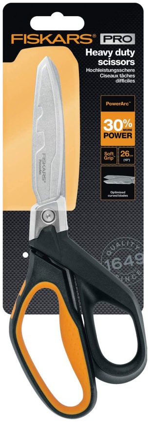 Ножницы Fiskars для тяжелых работ PowerArc 26см 1027205 фото 7