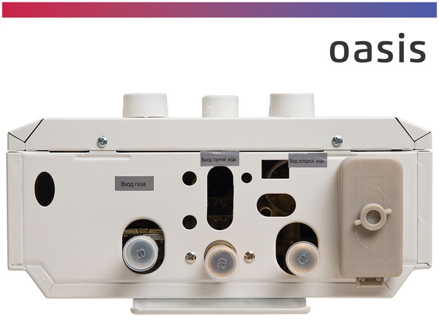 Газовый водонагреватель Oasis OR-20 W белый фото 4