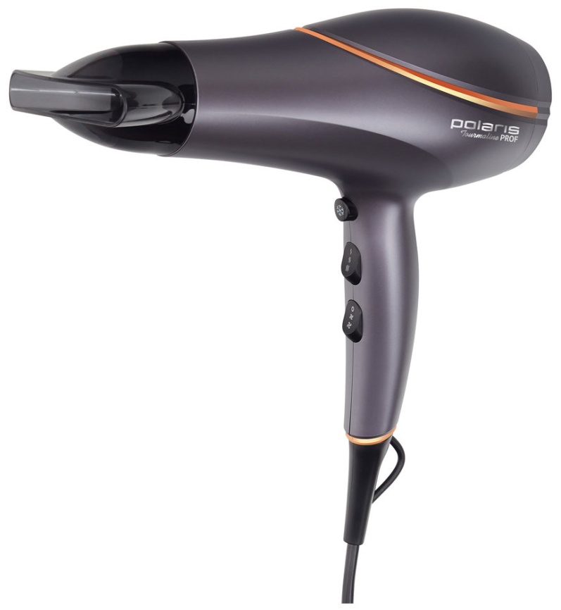 Фен Polaris PHD 2290Ti Tourmaline PROF, графит/розовое золото фото 2