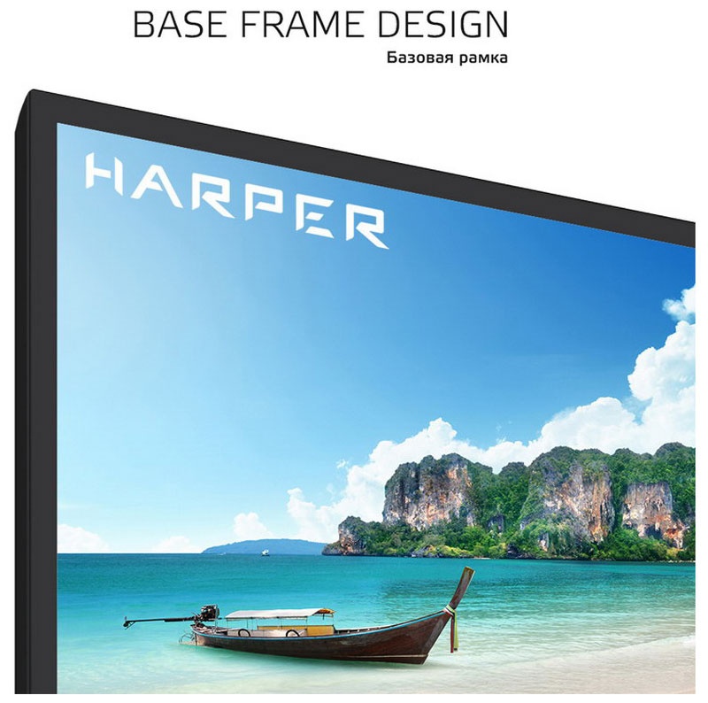 Телевизор Harper 24R470T, диагональ 24 дюйма, 1366x768, черный фото 2
