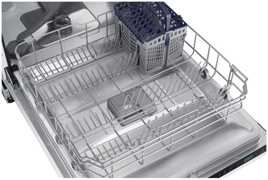 Полновстраиваемая посудомоечная машина Samsung DW60M5050BB, половинная загрузка фото 7