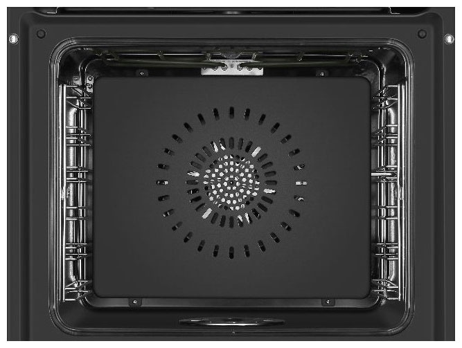 Электрический духовой шкаф Haier HOQ-P16AS5SX 59 см, 72 л, гриль и конвекция, черное стекло фото 2